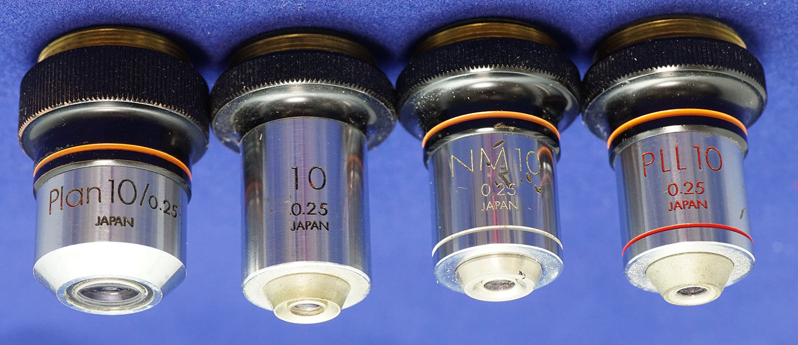 顕微鏡撮影機材：顕微鏡の光学系 対物レンズについて